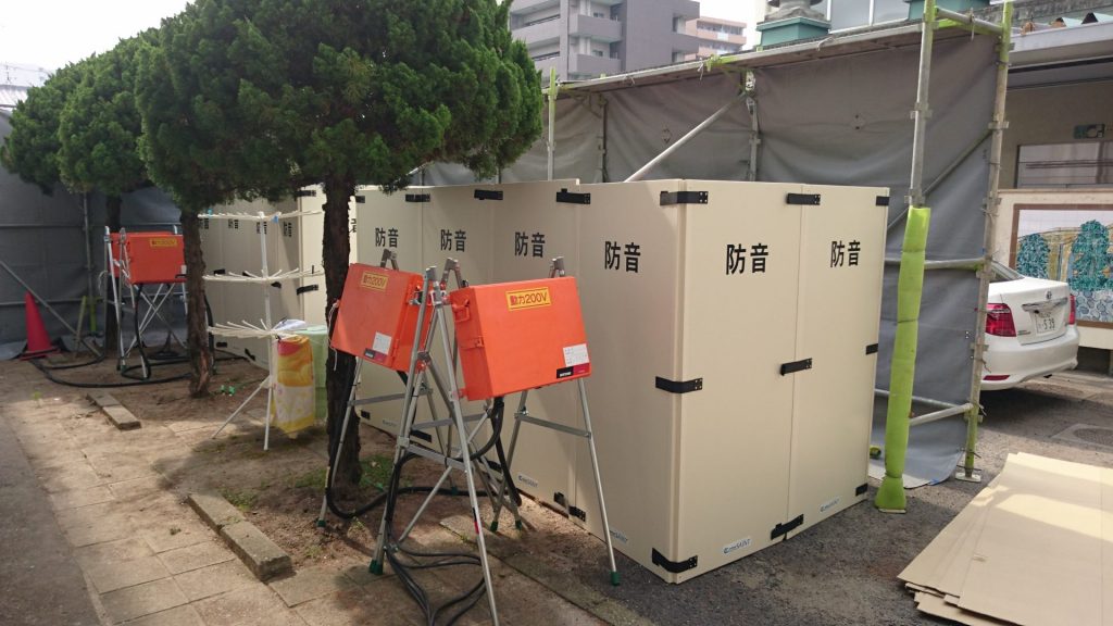 西日本豪雨　避難所への設置（支援）